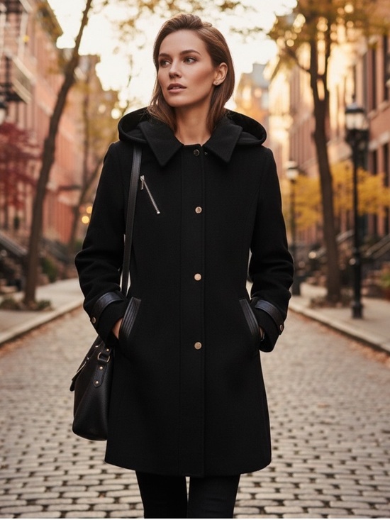 MICHAEL Michael Kors Jackets & Blazers - MICHAEL Michael Kors Black Trench Coat